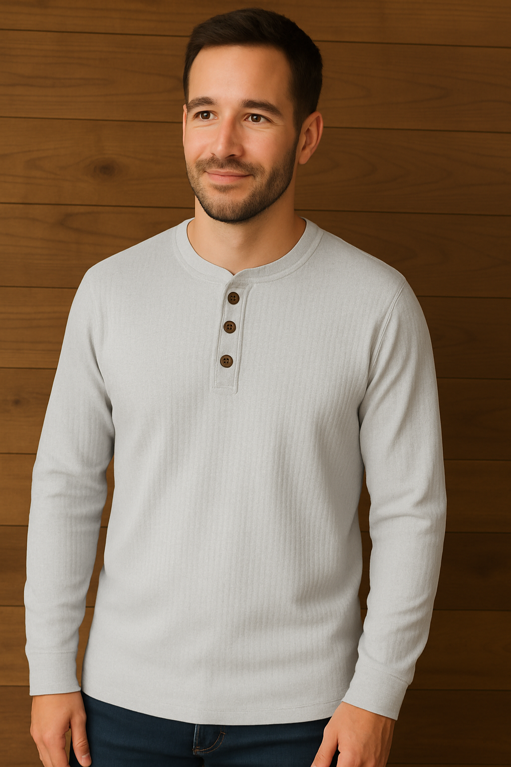 Stilla | Shirt Vaffelstruktur Herre T-Shirt