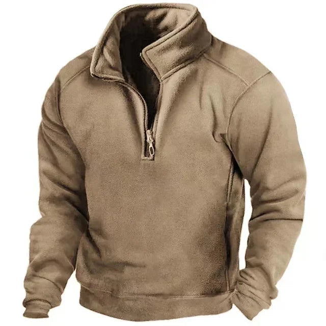 Stilla | Fleece-trøje - Behagelig halvzip-trøje