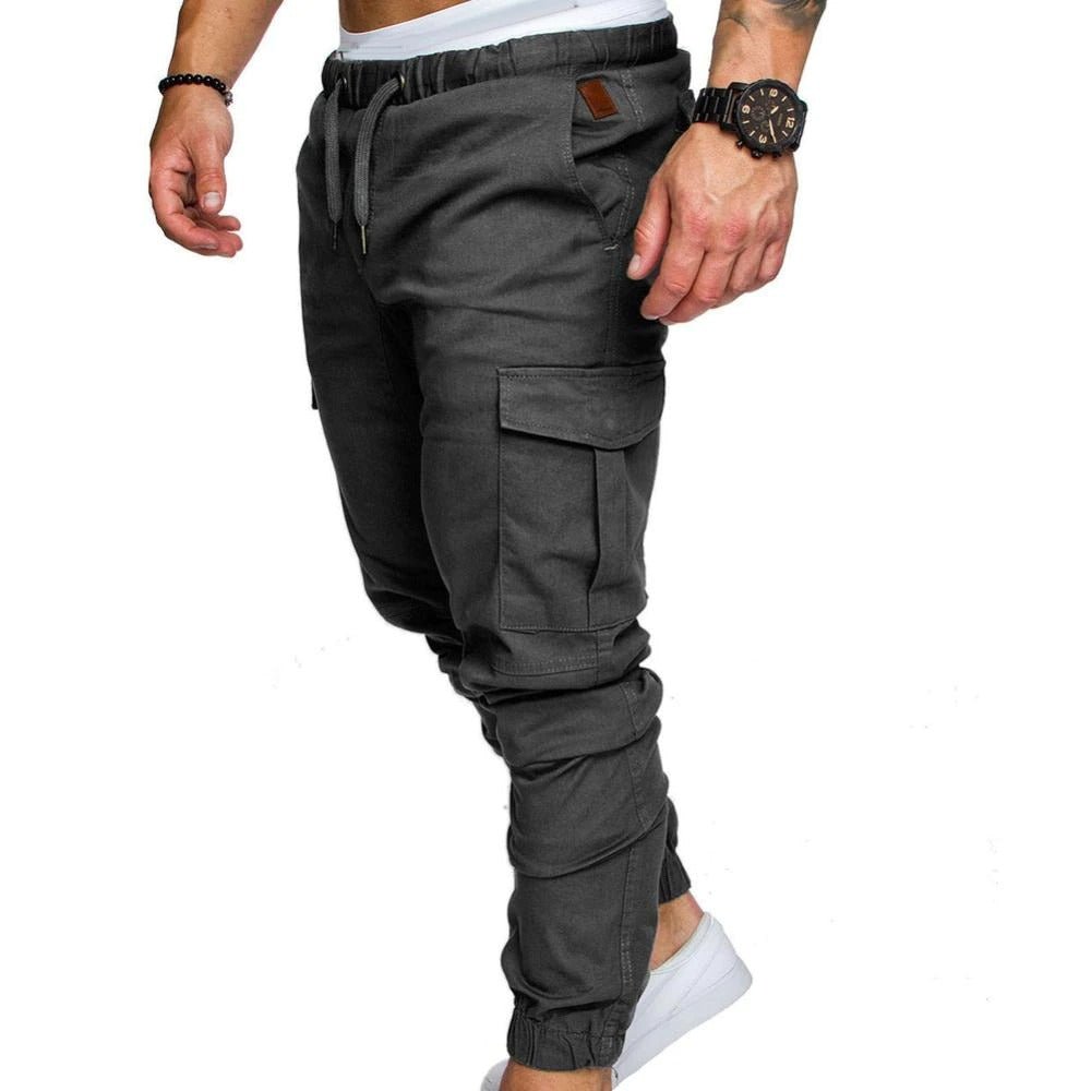 Stilla | Cargo Bukser med Elastisk Livband