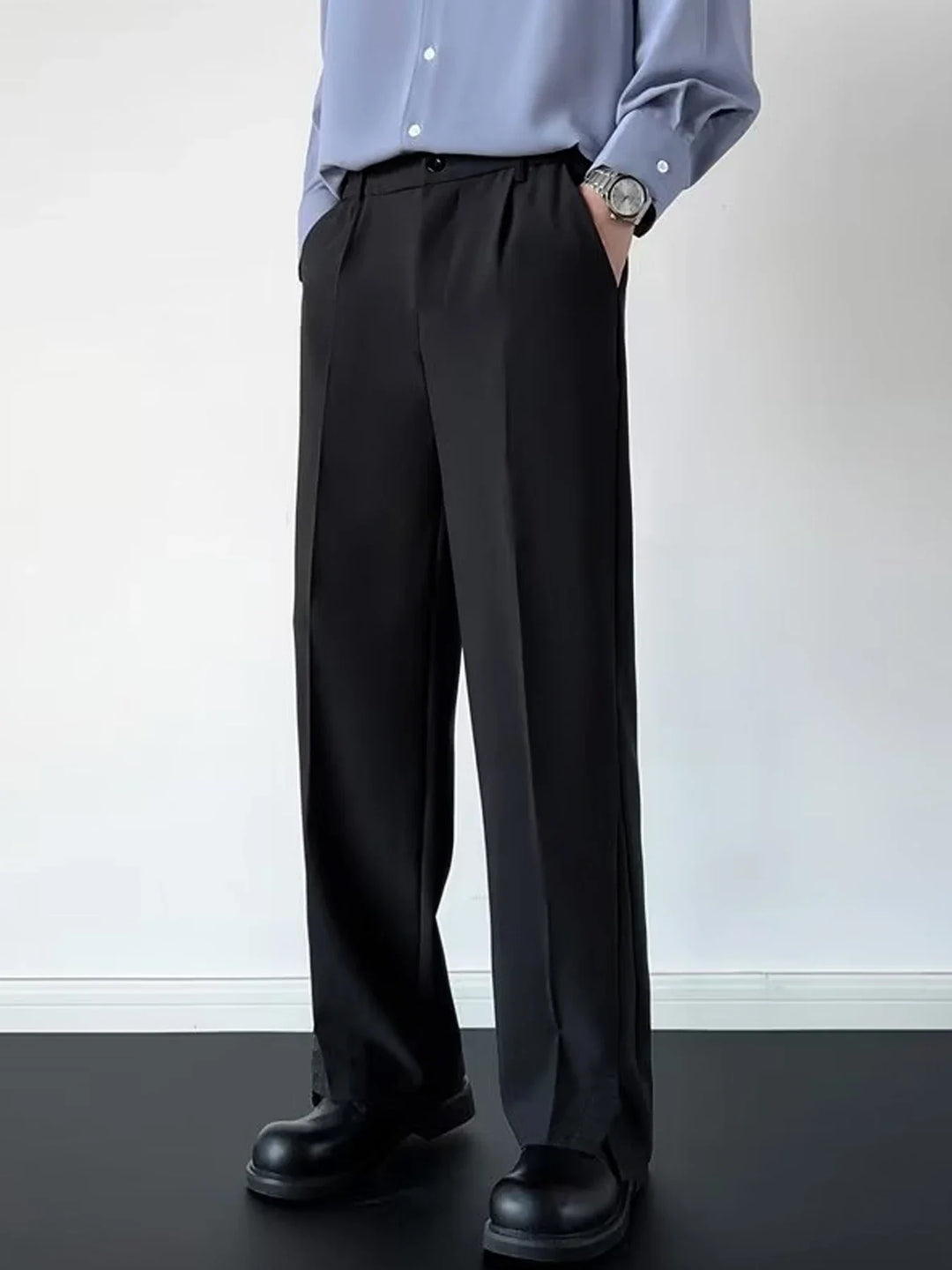 Stilla | Drapere Lange Bukser Slim Fit