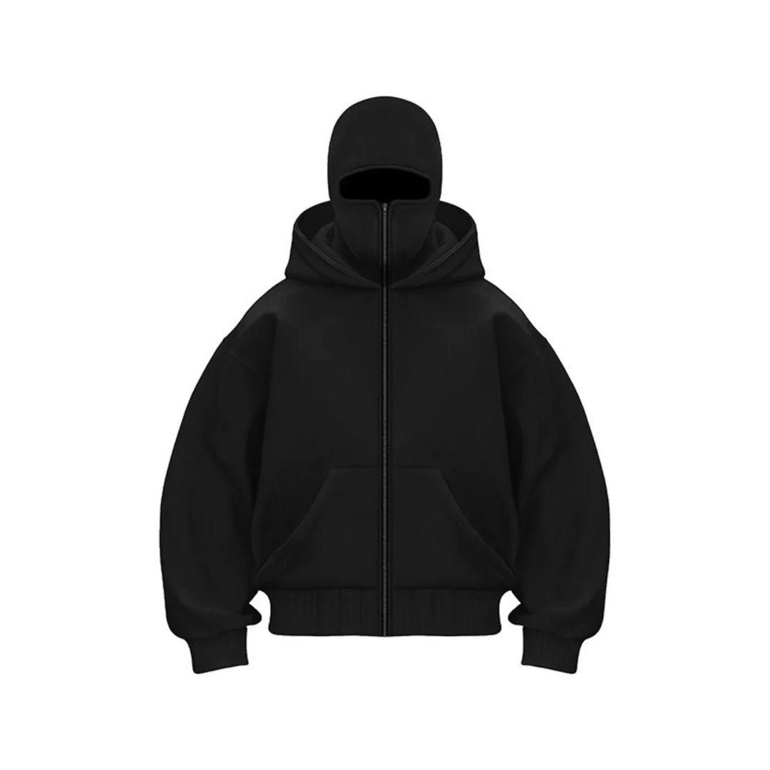 Stilla | Hoodie med Balaclava og Hætte