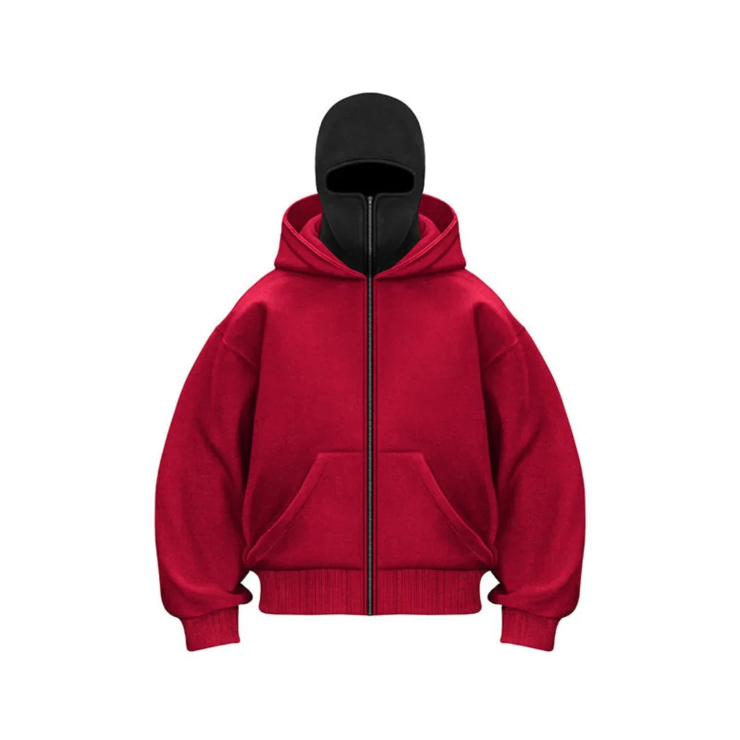 Stilla | Hoodie med Balaclava og Hætte