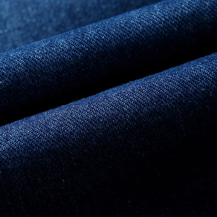 Stilla | Denim Blazer I Denim Stil med Enkeltknap Lukning