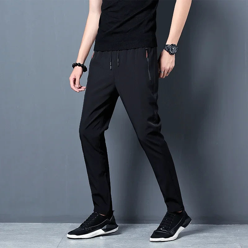 Stilla | Joggingbukser Slim Fit med Elastisk Talje