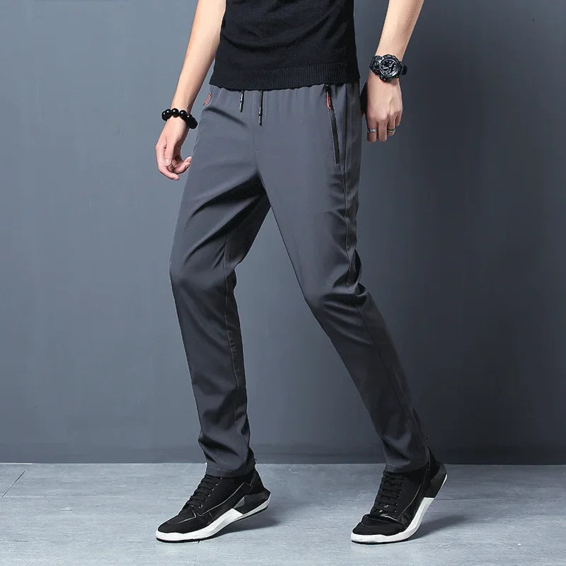 Stilla | Joggingbukser Slim Fit med Elastisk Talje
