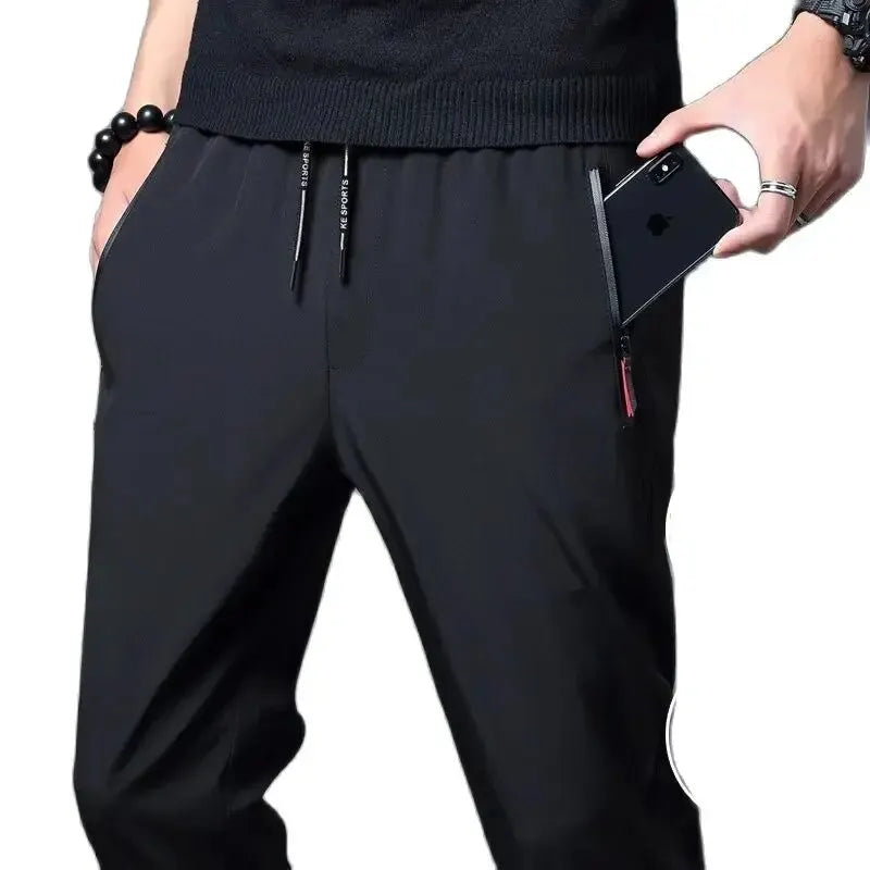 Stilla | Joggingbukser Slim Fit med Elastisk Talje