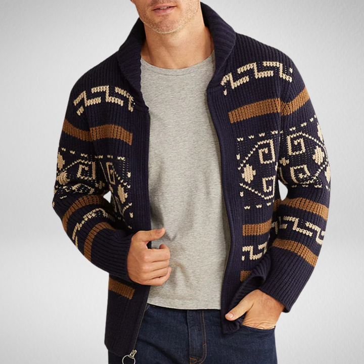 Stilla | Herre Cardigan til Efterår og Vinter