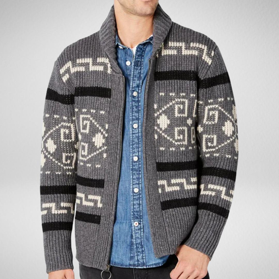 Stilla | Herre Cardigan til Efterår og Vinter