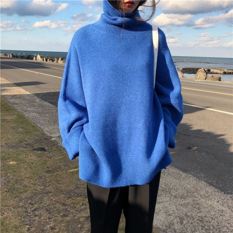 Stilla | Kvinders Afslappede Turtleneck Trøje