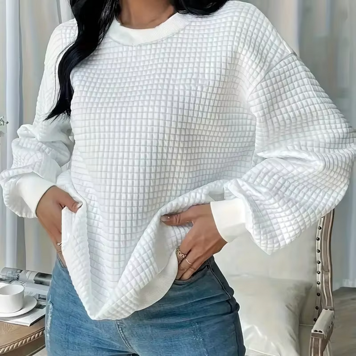 Stilla | Casual Sweater Med Rund Halsudskæring