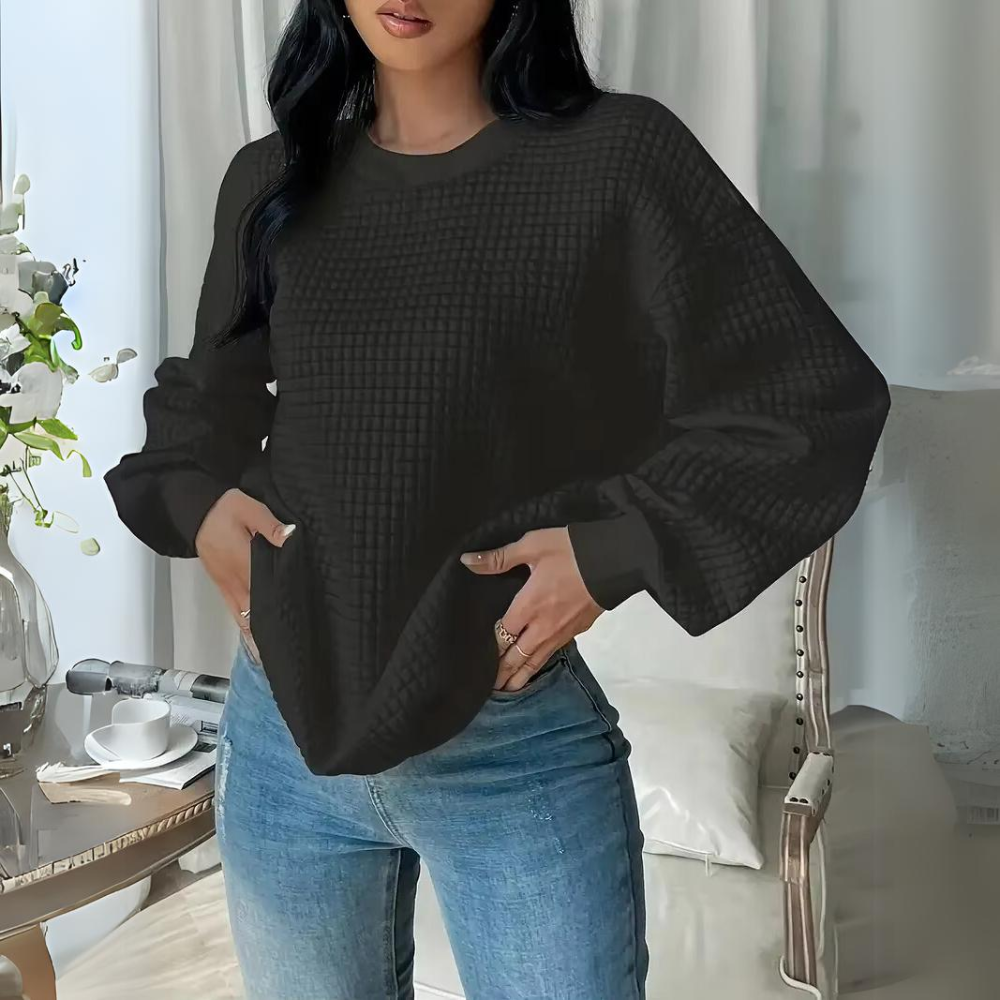 Stilla | Casual Sweater Med Rund Halsudskæring