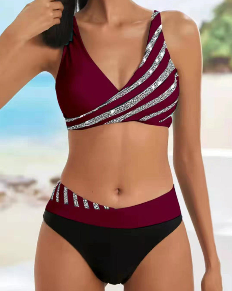 Stilla | Boho Bikini Med Mønster