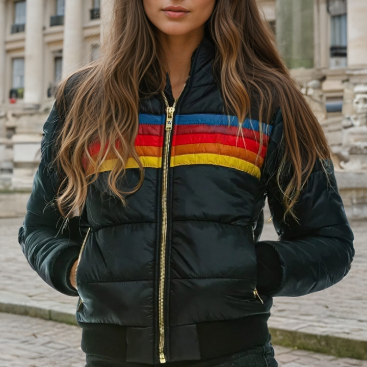 Stilla | Retro-inspireret Parka med Varm Hue