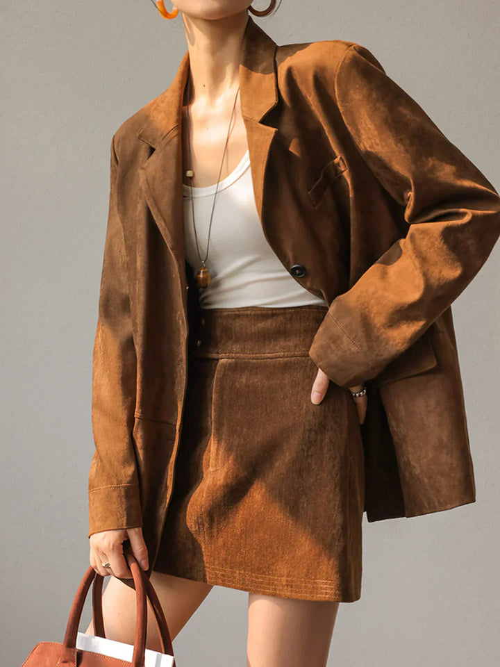 Stilla | Suede jakke
