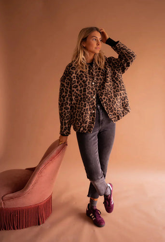 Stilla | Leopard-Print Jakke