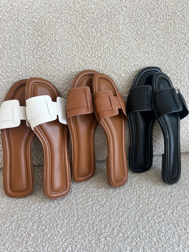 Stilla | Brune Sandaler med Komfortabel Pasform