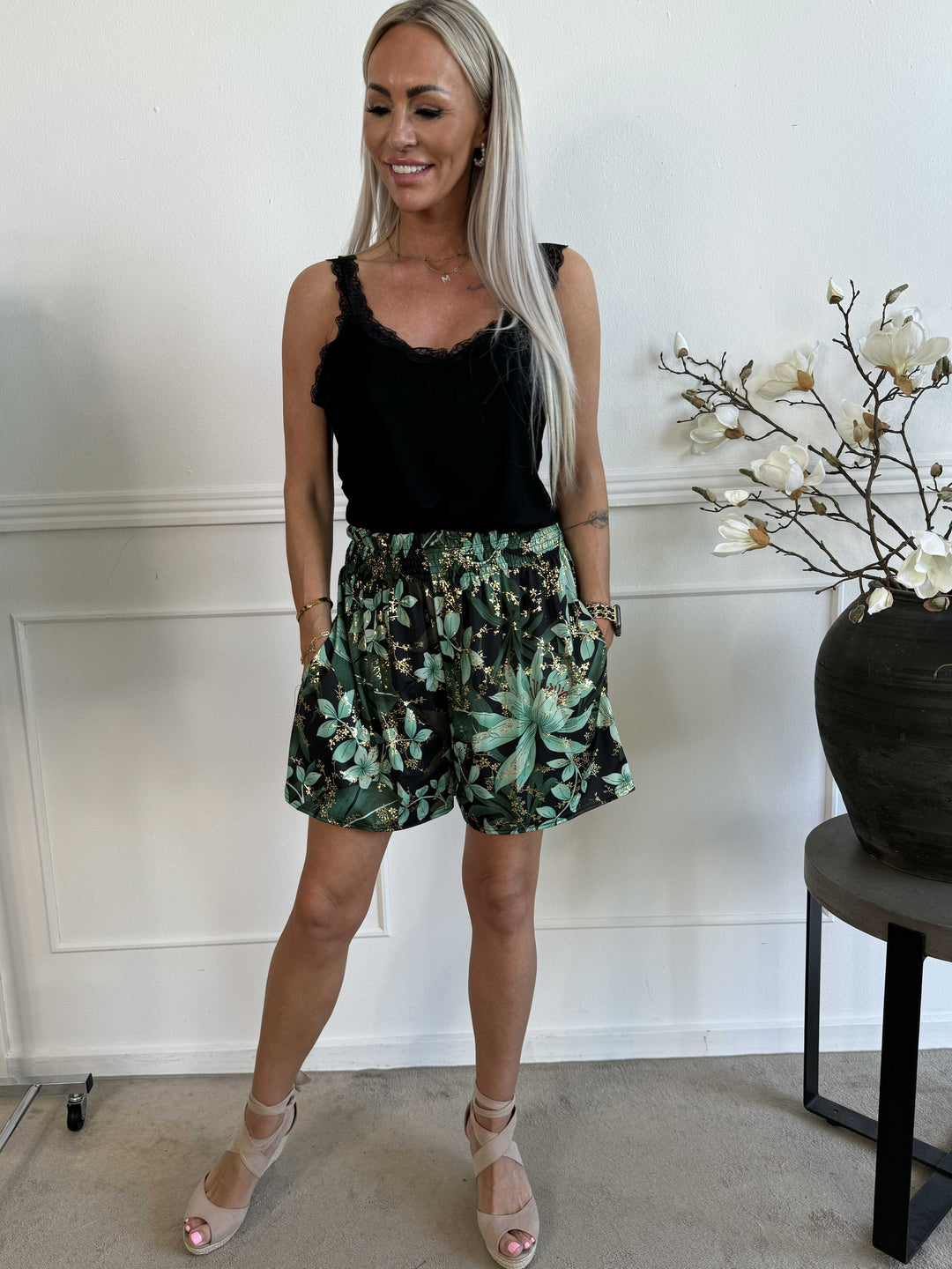Stilla | Elastiske Shorts Med Talje