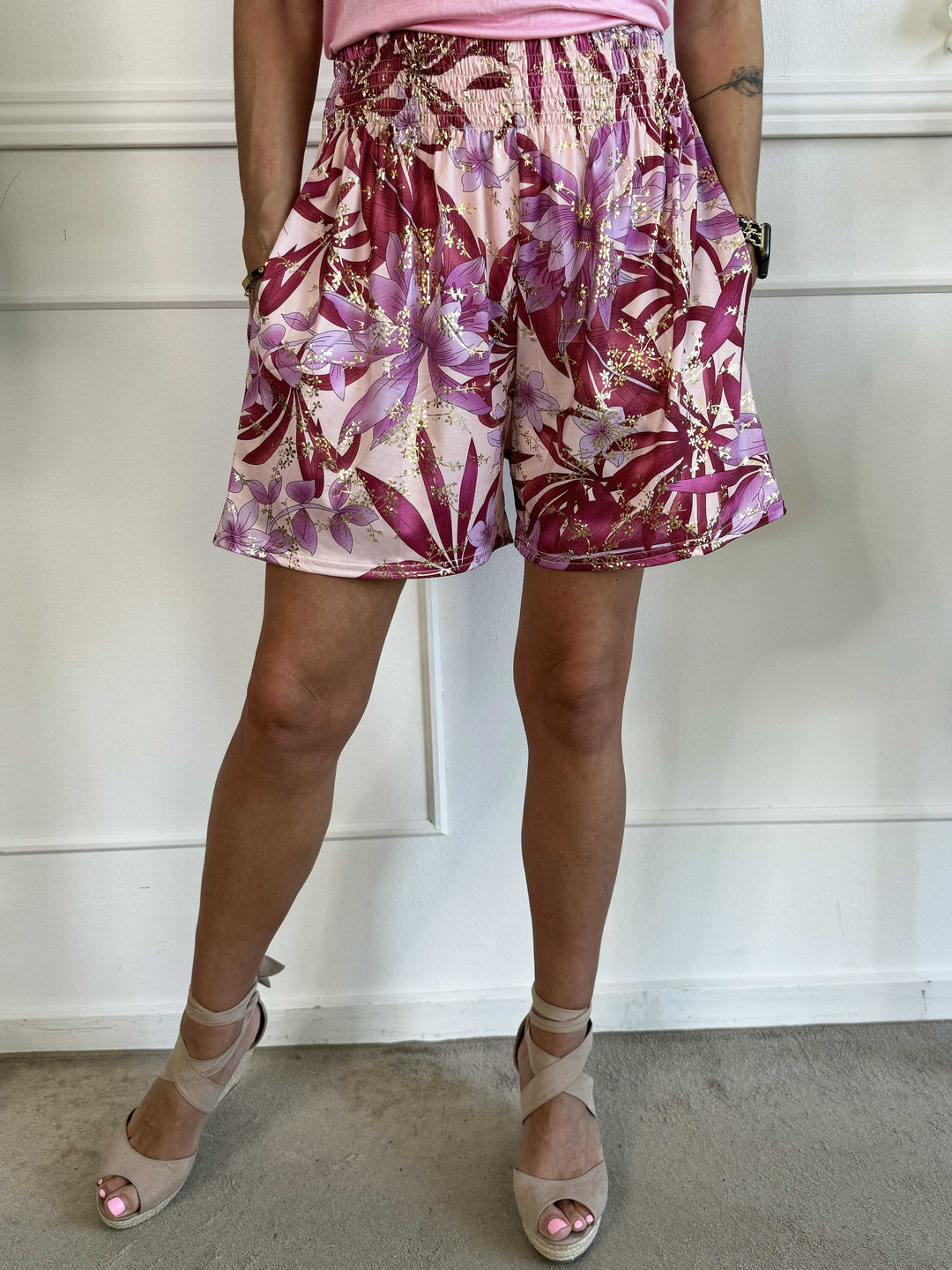 Stilla | Elastiske Shorts Med Talje