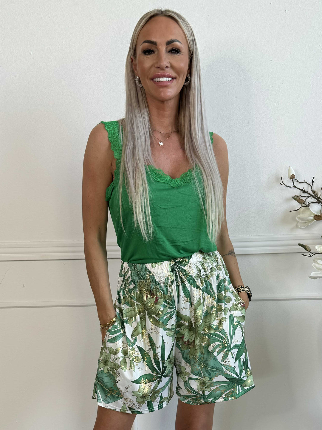 Stilla | Elastiske Shorts Med Talje