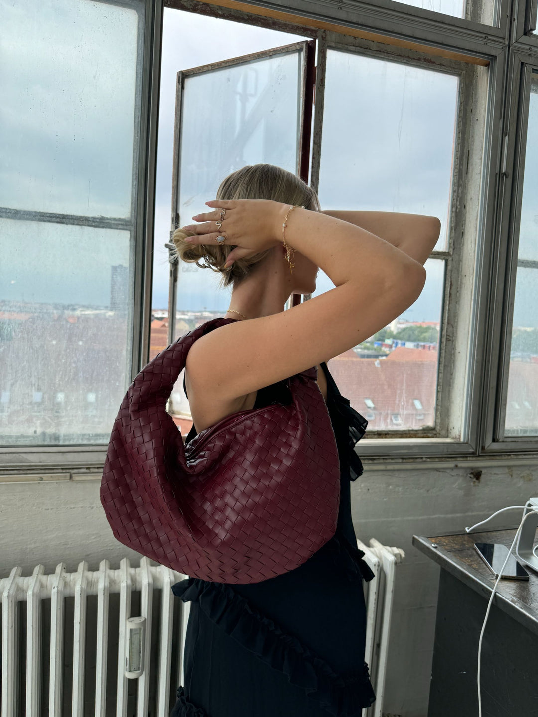 Stilla | Maxi Flæse Kjolen Pink