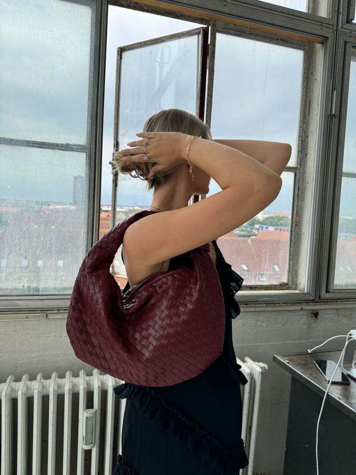 Stilla | Maxi Flæse Kjolen Pink