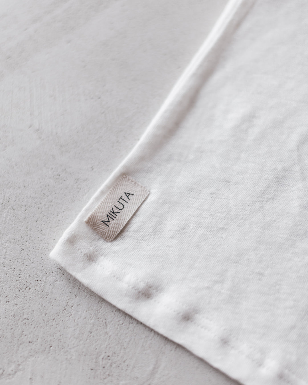 Stilla | Løs T-shirt Af Hvid Linned