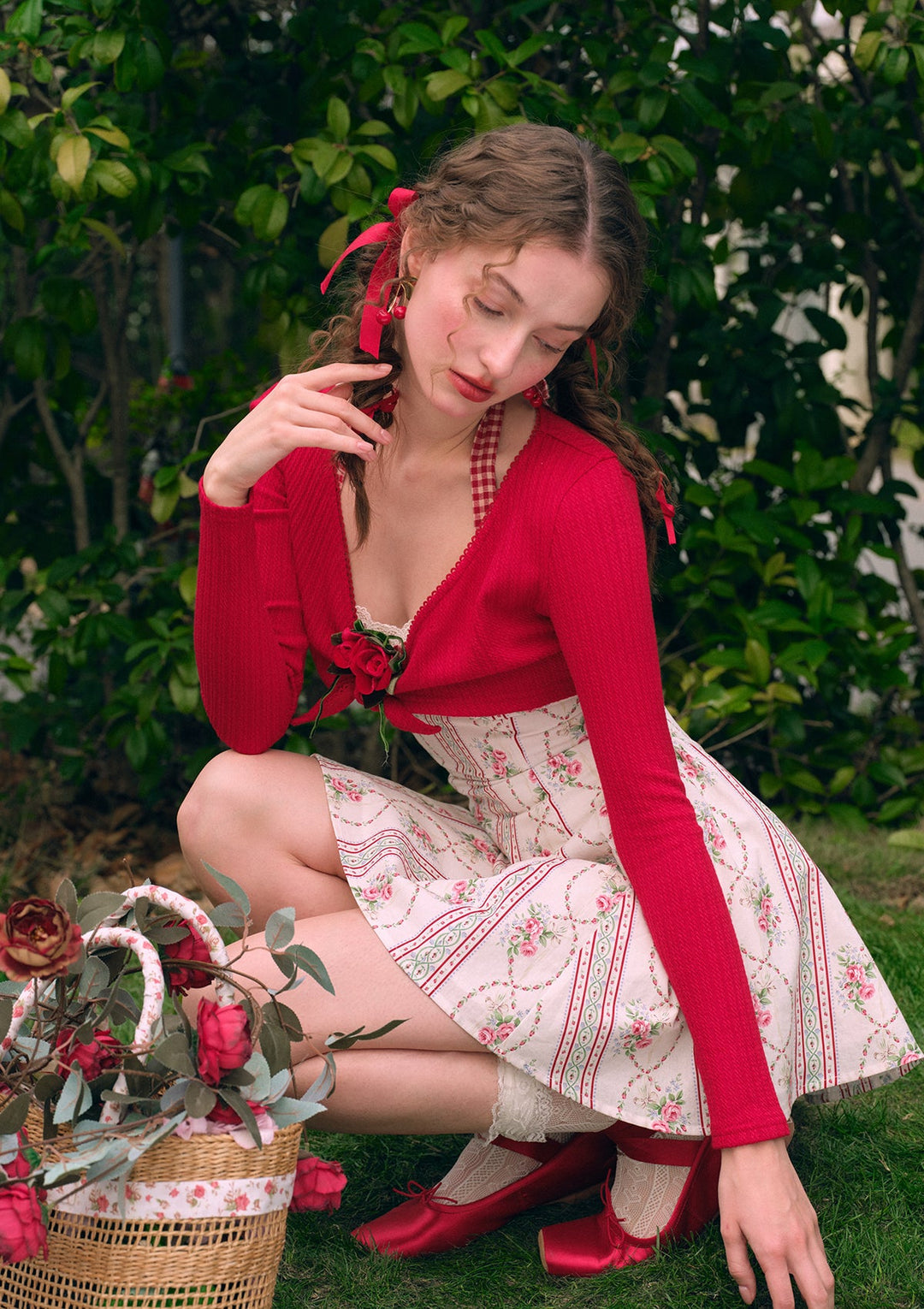 Stilla | Plus Rose Cupid Kjole