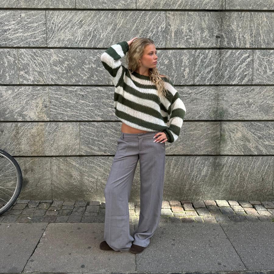Stilla | Elegante Stribet Strikvarer Til Damer