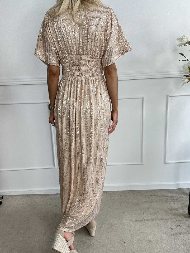 Stilla | Elegante Paillettenkjole Lang