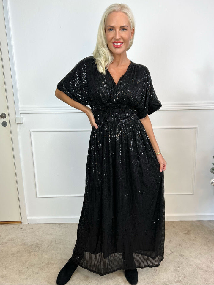 Stilla | Elegante Paillettenkjole Lang