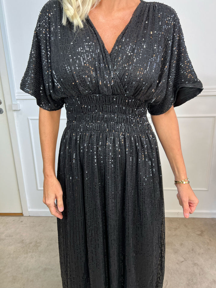 Stilla | Elegante Paillettenkjole Lang