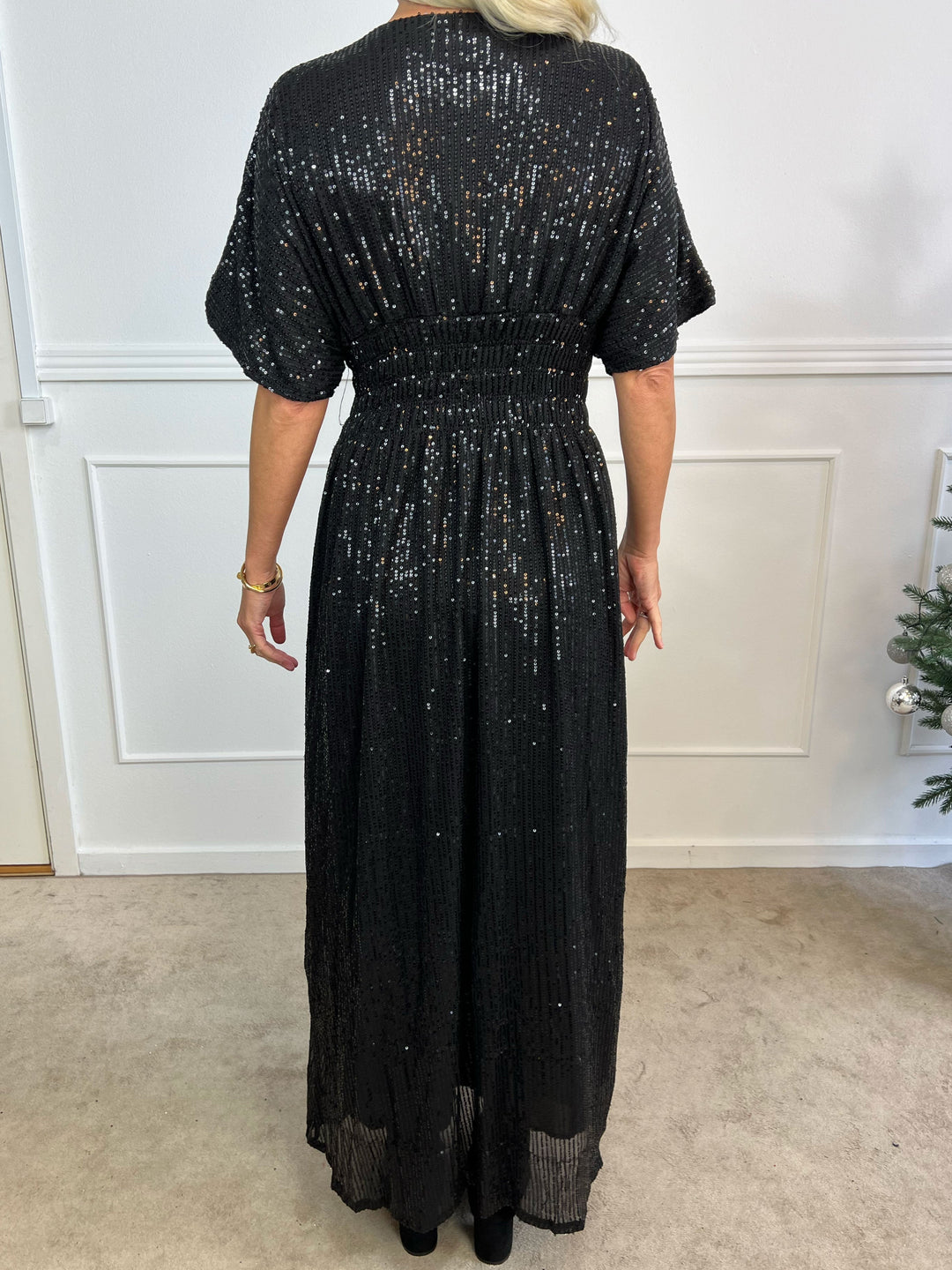 Stilla | Elegante Paillettenkjole Lang
