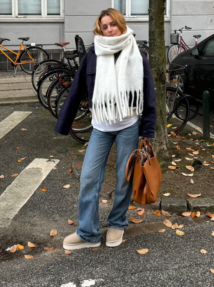 Stilla | Plateau Bamse Sko Beige