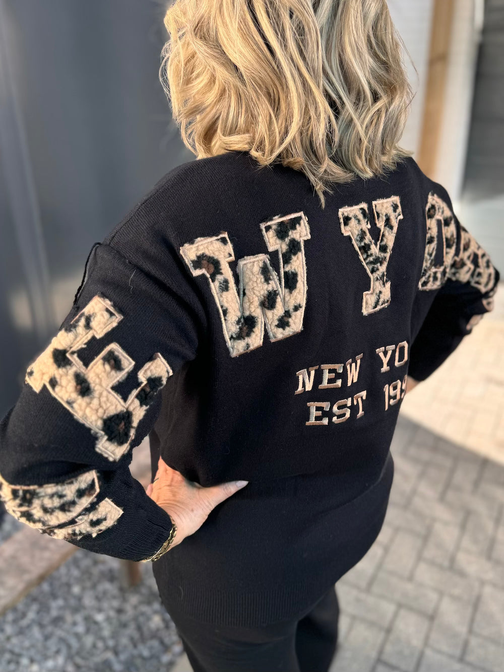 Stilla | Pullover New York Sort
