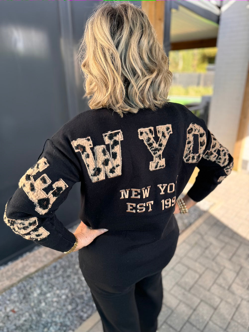 Stilla | Pullover New York Sort