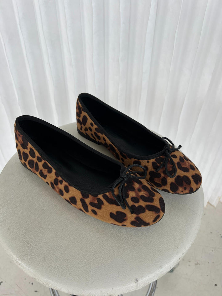 Stilla | Leopard Mønstrede Ballerinaer
