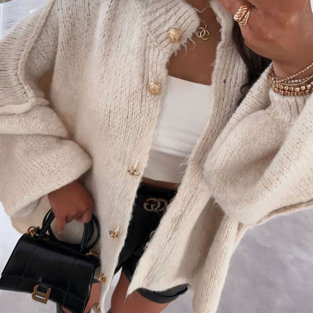 Stilla | Stilet Oversized Uld Cardigan til Damer