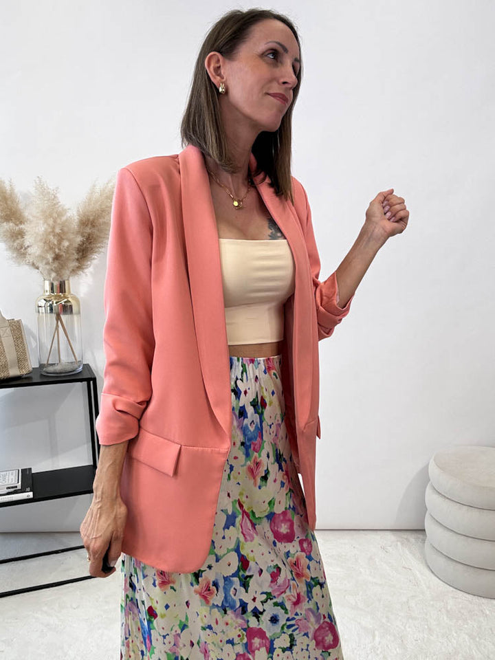 Stilla | Dag og Nat Blazer Fersken