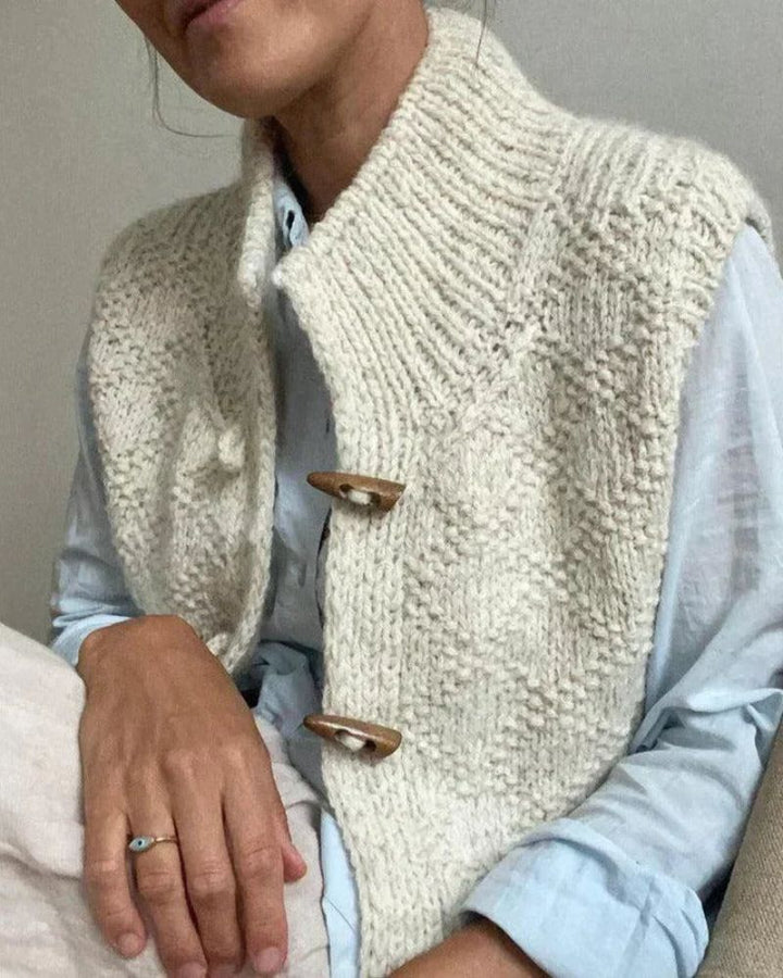 Stilla | Elegant ærmeløs cardigan