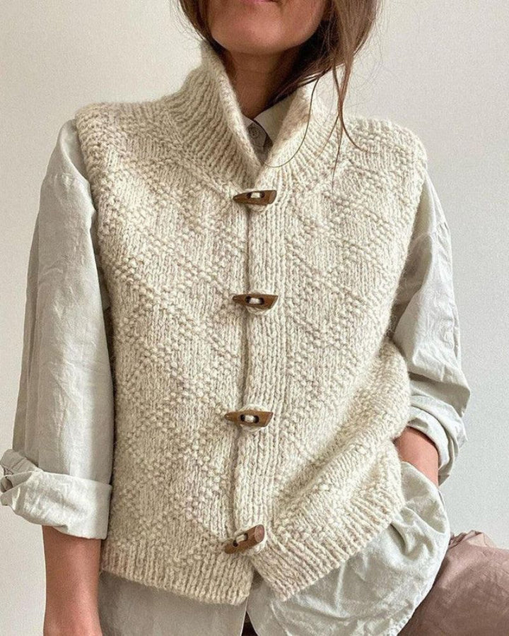 Stilla | Elegant ærmeløs cardigan