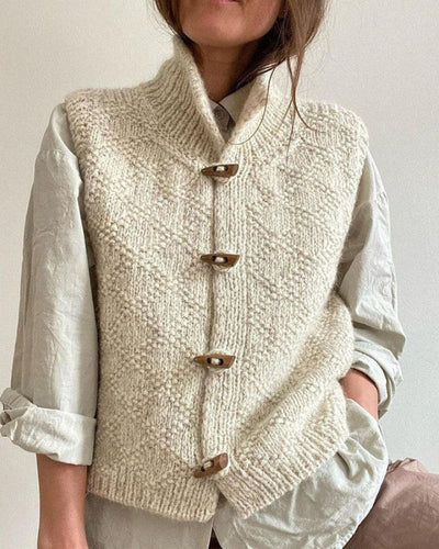 Stilla | Elegant ærmeløs cardigan