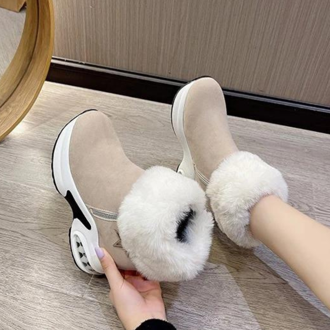 Stilla | Sport Pantolette Pelo