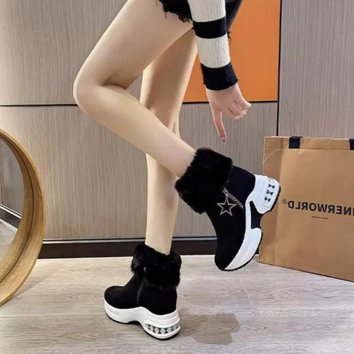 Stilla | Sport Pantolette Pelo