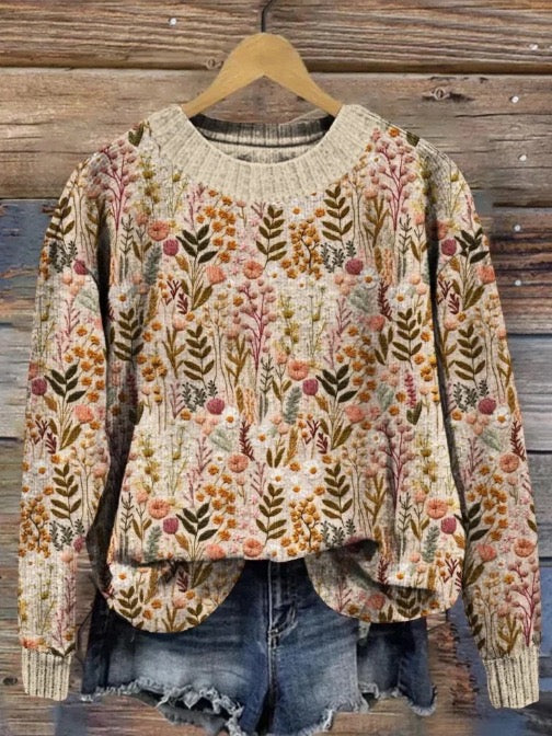 Stilla | Retro Pullover af Uld til Kvinder