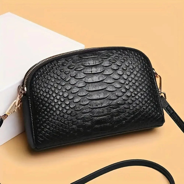 Stilla | Croc Mønster Min Crossbody Taske