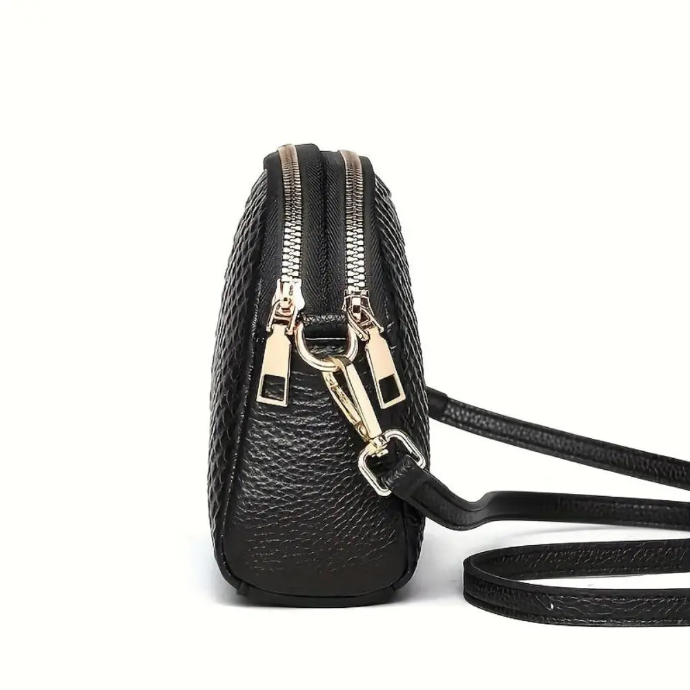 Stilla | Croc Mønster Min Crossbody Taske