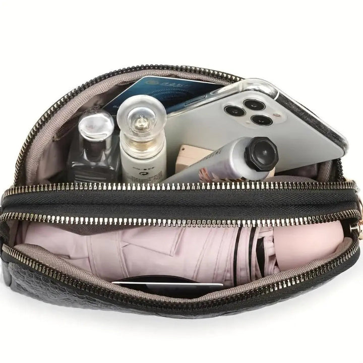 Stilla | Croc Mønster Min Crossbody Taske