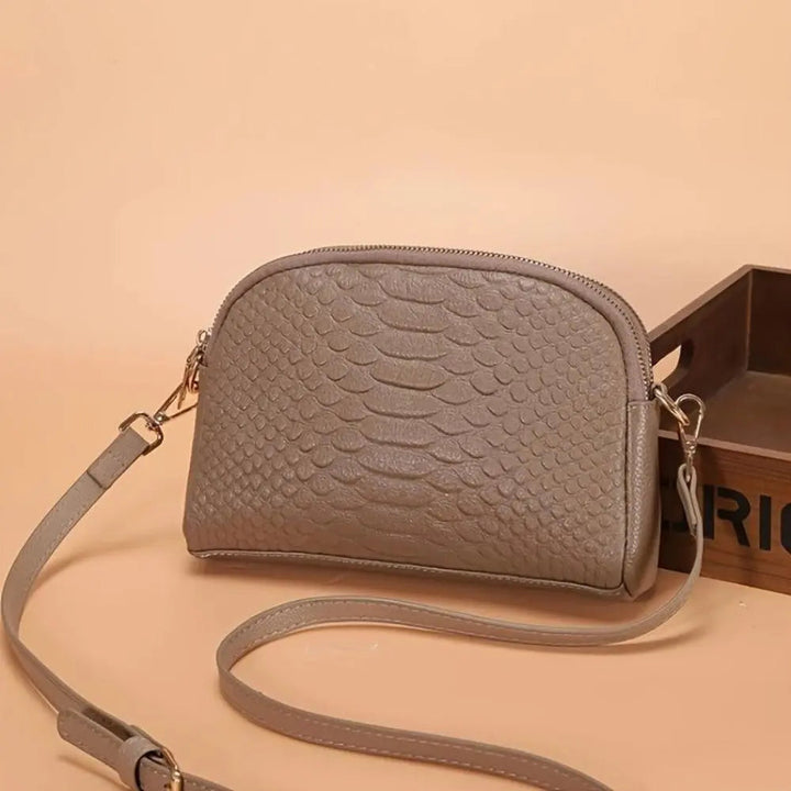 Stilla | Croc Mønster Min Crossbody Taske
