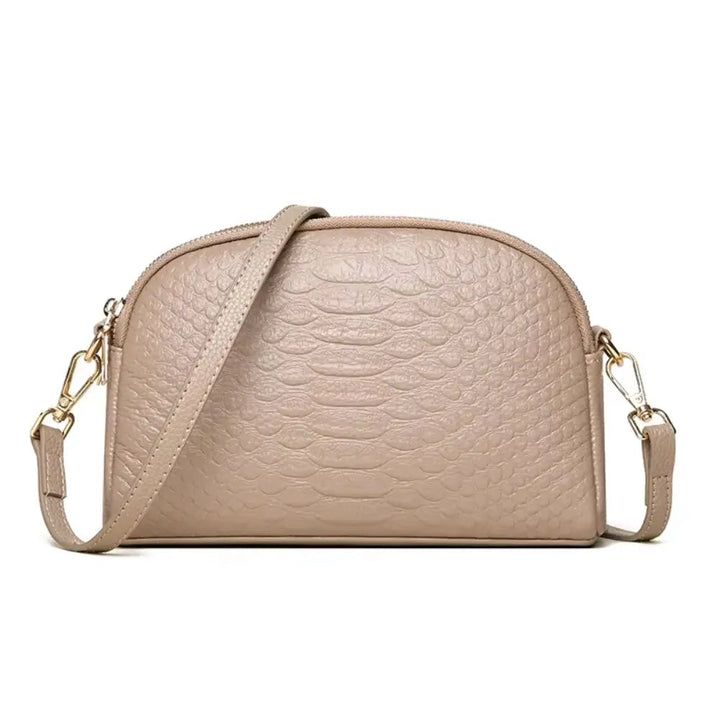 Stilla | Croc Mønster Min Crossbody Taske