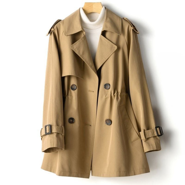 Stilla | stilfuld revers-trenchcoat